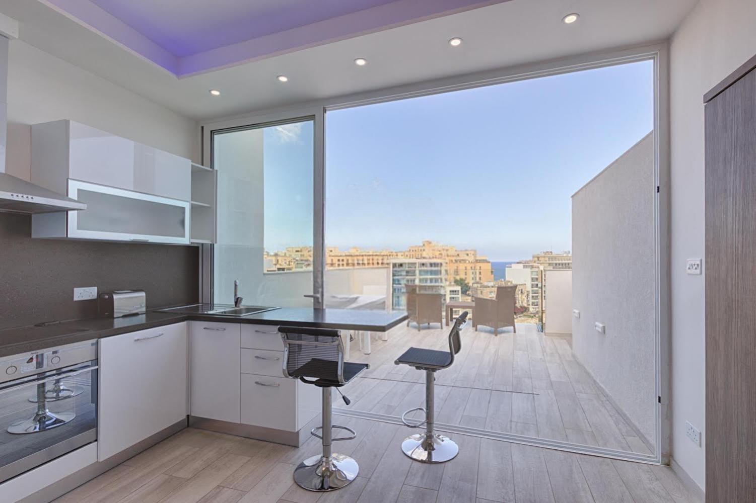 Apartmán The Penthouse Saint Julian's Exteriér fotografie