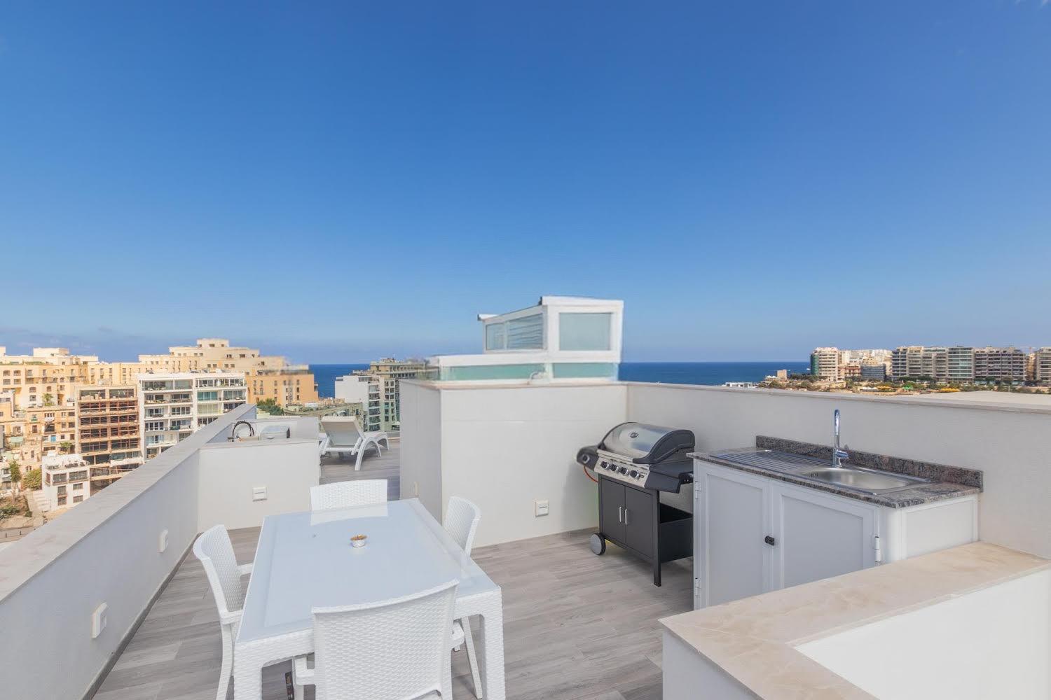 Apartmán The Penthouse Saint Julian's Exteriér fotografie